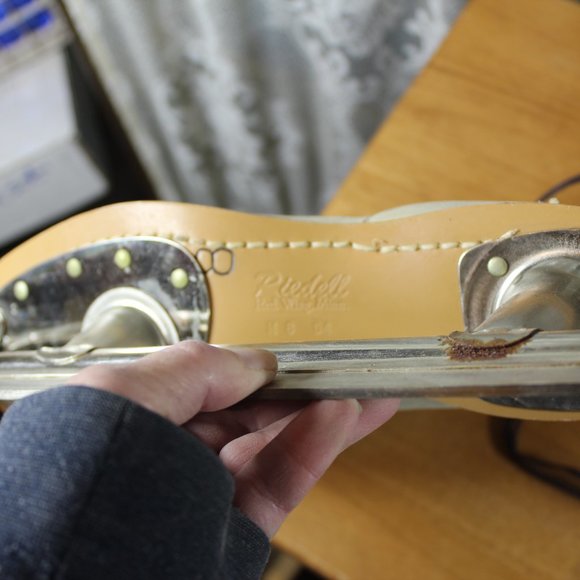 Vintage Riedell  Ice Skates Made in Red Wing Minnesota Size 8M - Picture 7 of 9